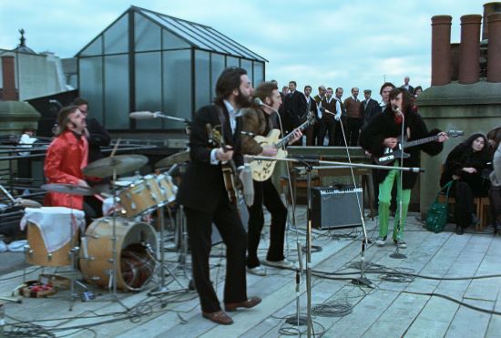 the beatles get back roof top