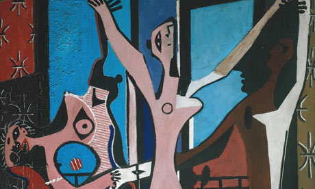 Picasso's better known classic paintings such as 'The Three Dancers'