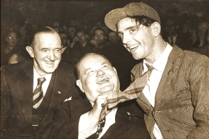 When Laurel and Hardy met Norman Wisdom