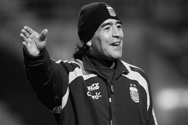 A Nod from God  – Maradona
